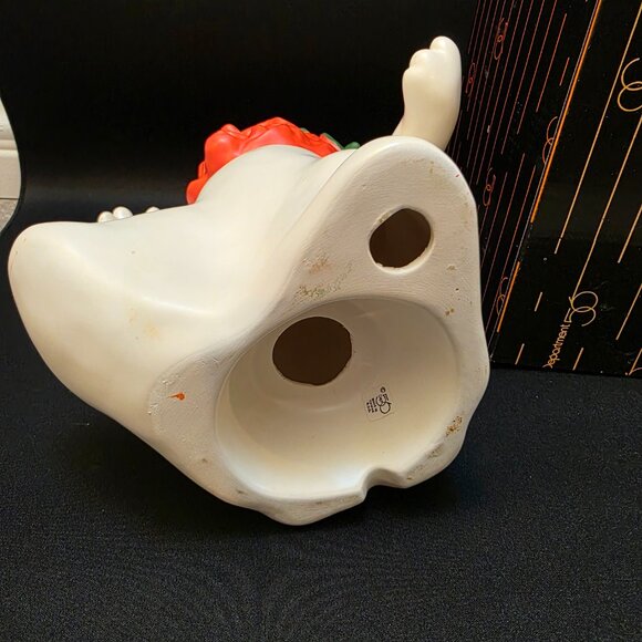 Dept. 56 Snow Village Halloween Haunted Creepy Ghost Dance Pumpkin - Picture 4 of 6